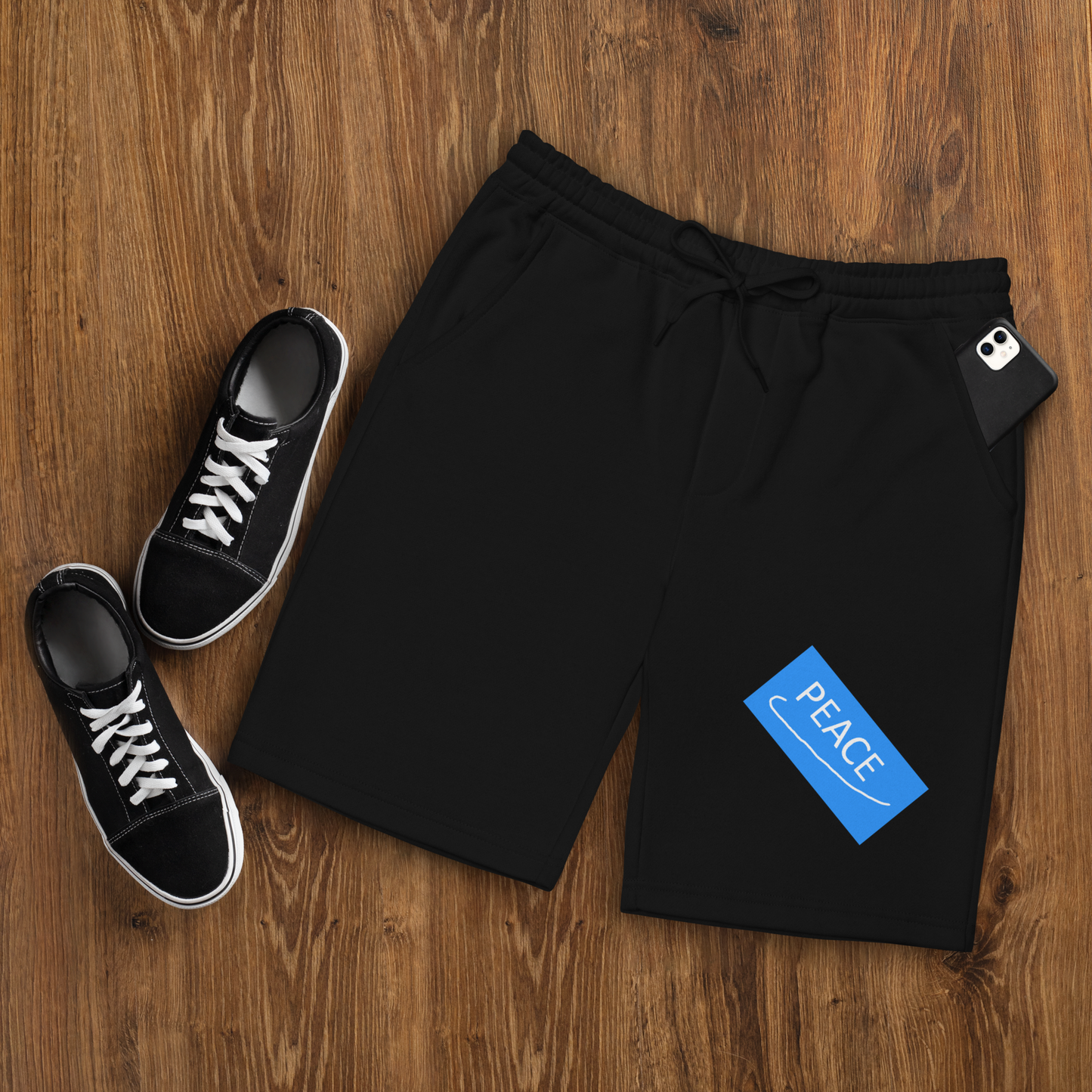 Men's fleece shorts